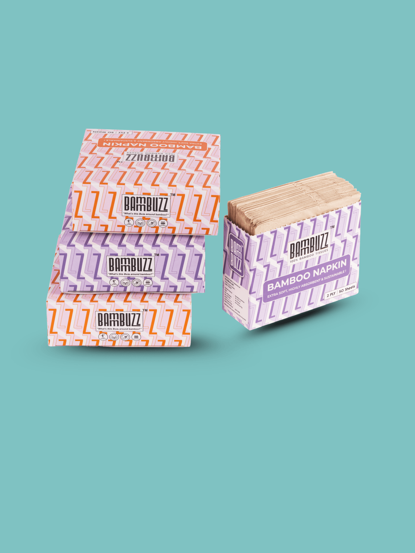 Bamboo Napkin (Pack of 4)